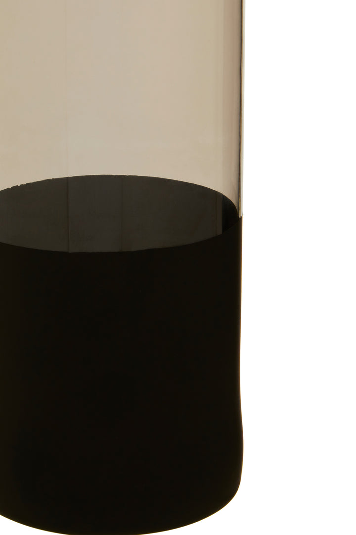 Como Small Smoked Vase
