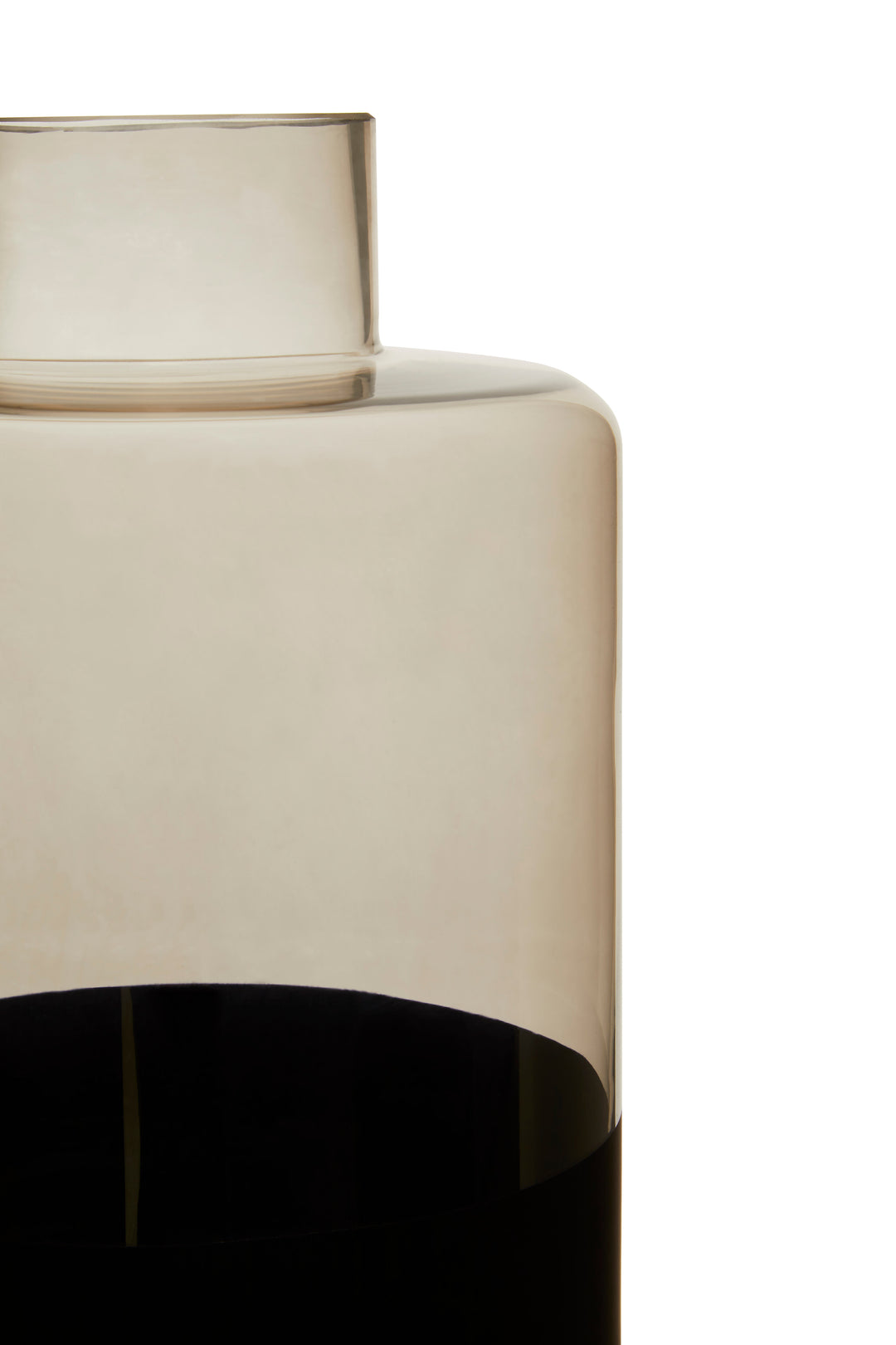 Como Large Smoked Vase