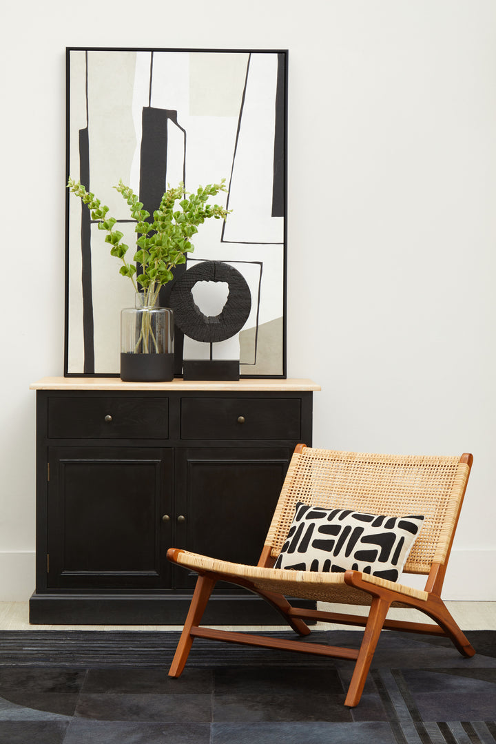 Como Large Smoked Vase