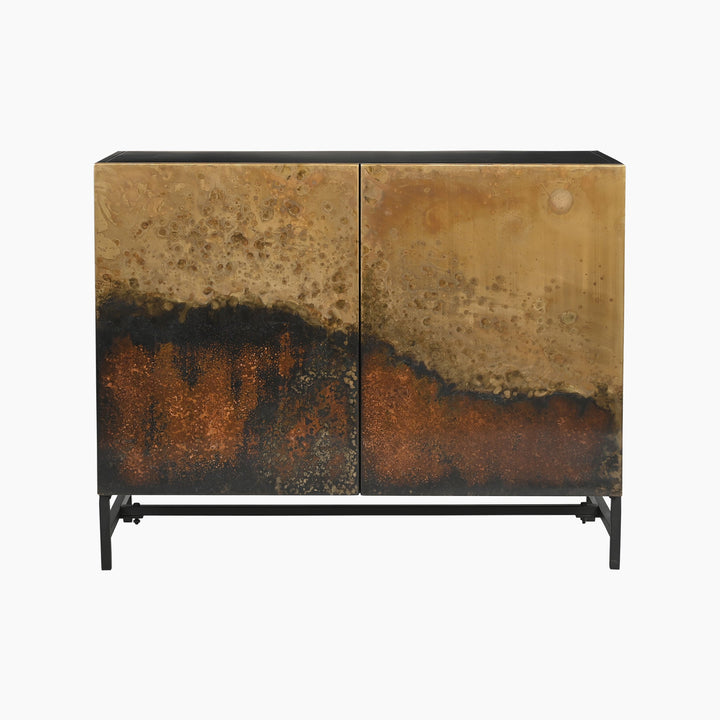 Almira Two Door Iron Cabinet