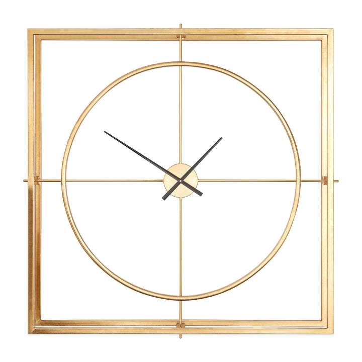Noto Gold Metal Wall Clock