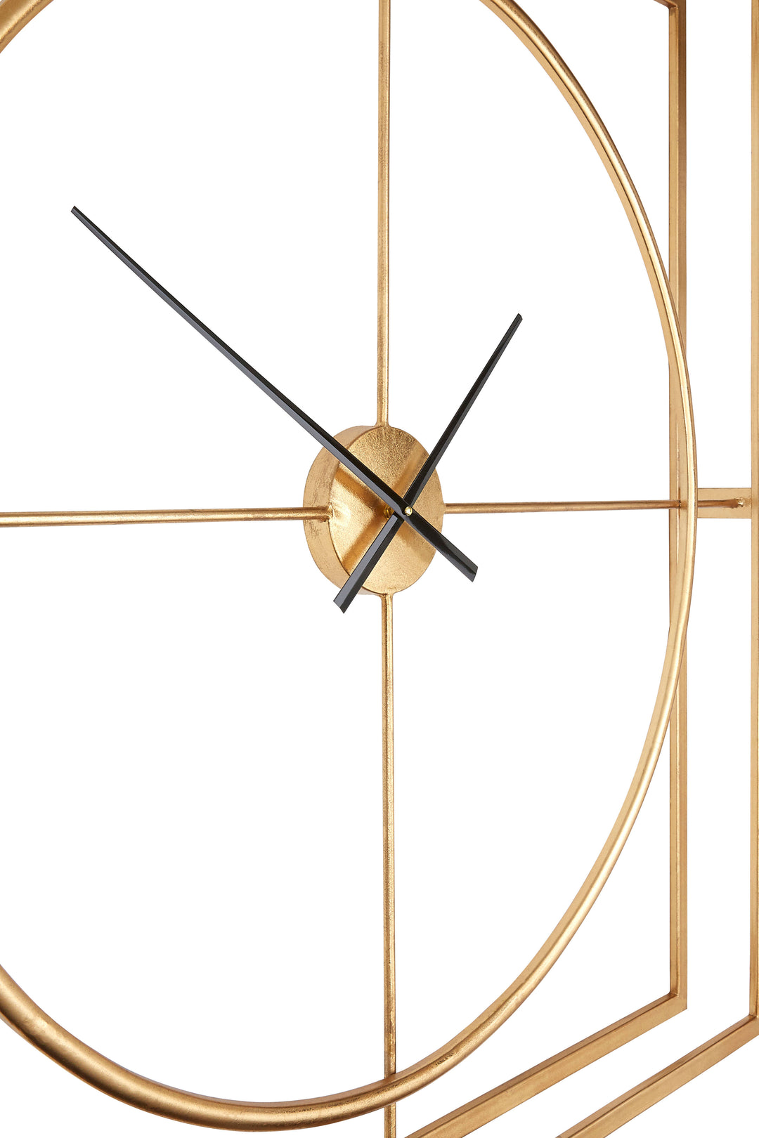 Noto Gold Metal Wall Clock