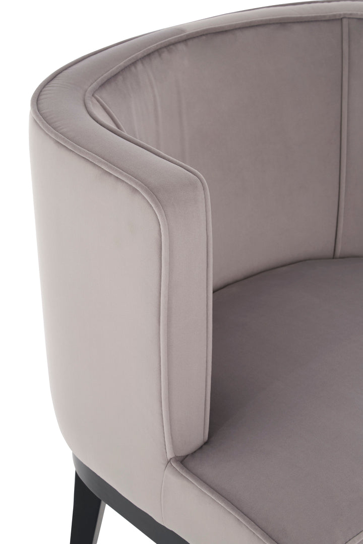 Vienna Velvet Rounded Chair