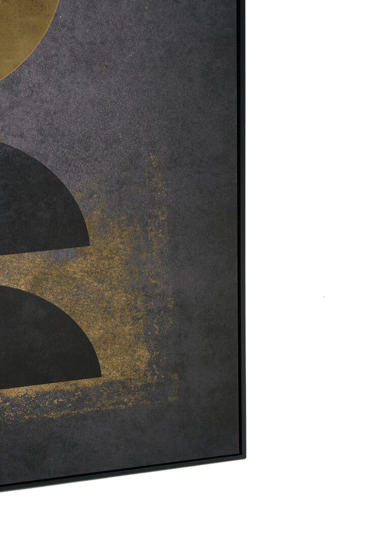 Sutri Gold Foil Canvas Wall Art