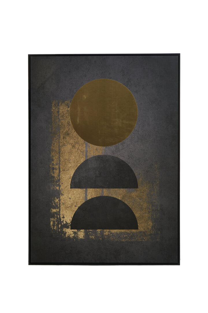 Sutri Gold Foil Canvas Wall Art