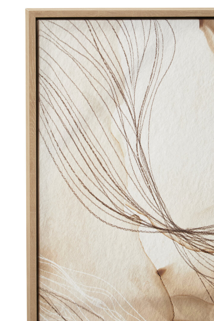 Sutri Set Of Two Natural Abstract Wall Art