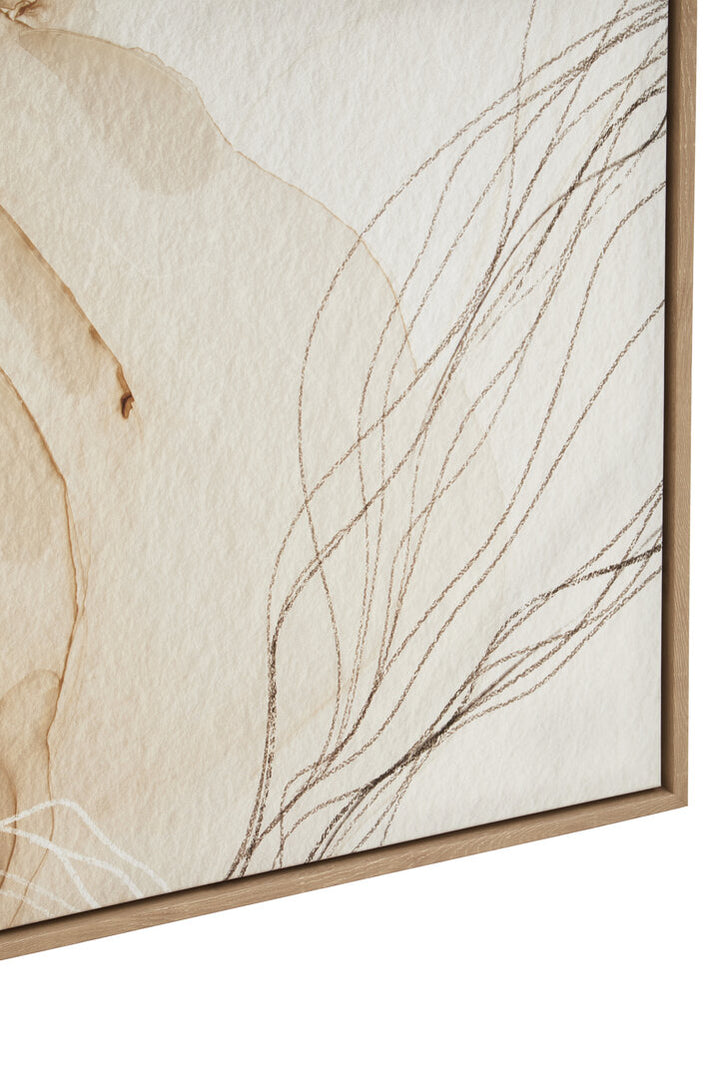 Sutri Set Of Two Natural Abstract Wall Art