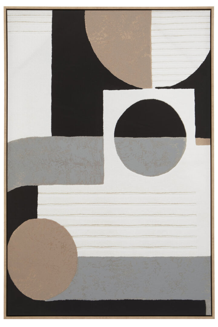 Sutri Abstract Wall Art with Geometric Design