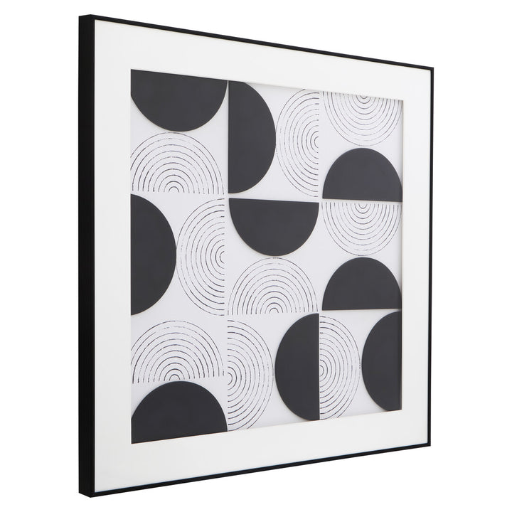 Sorso Black And White Wall Art