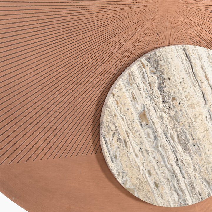 Sotogrande Set of 3 Iron and Marble Wall Art