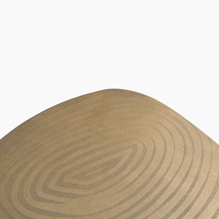 Toledo Indian Marble Set of 2 End Tables