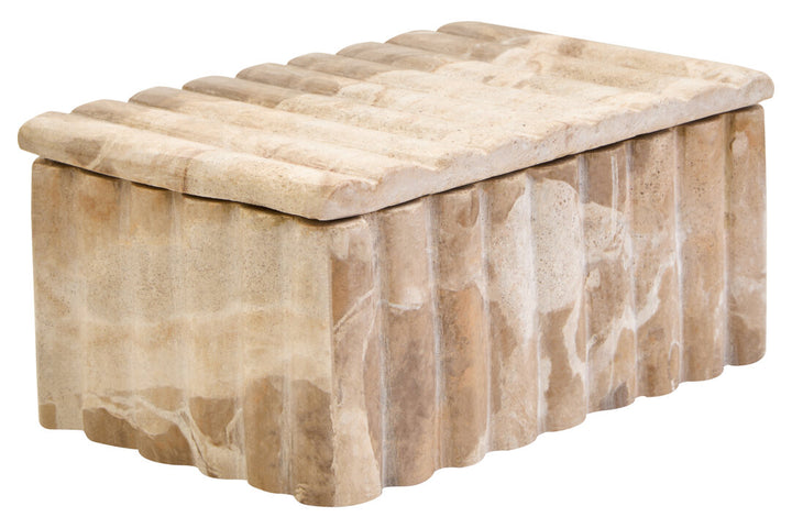 Corio Rectangular Chocolate Marble Box