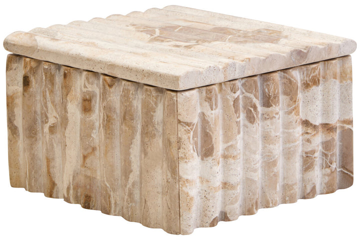 Corio Square Chocolate Marble Box