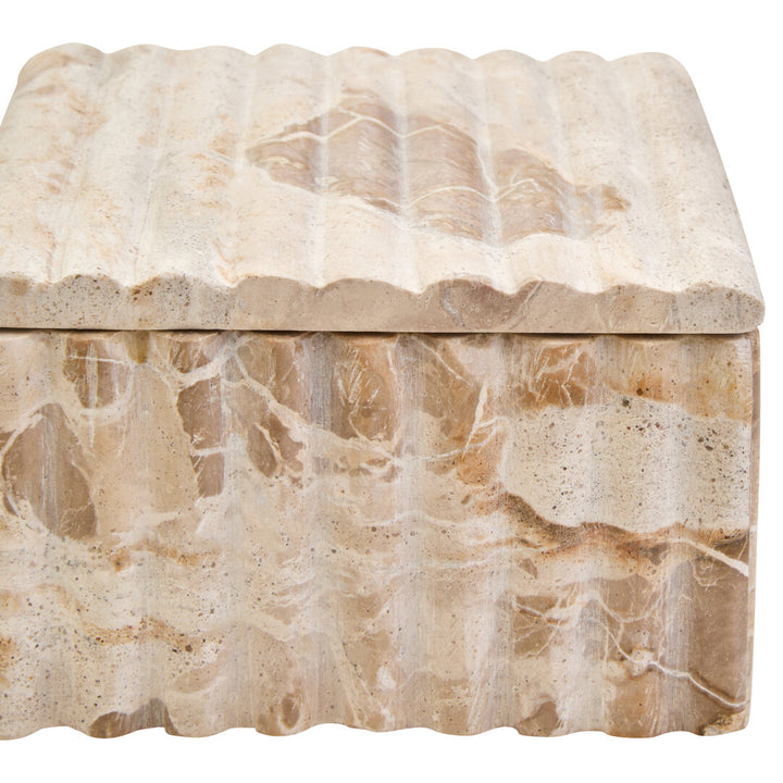 Corio Square Chocolate Marble Box