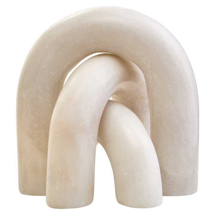Sorso White Marble Arch Decor Sculpture