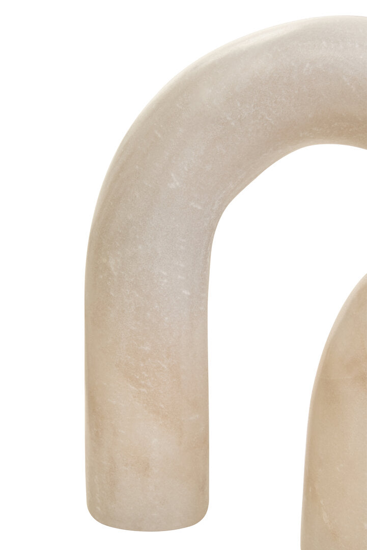 Sorso White Marble Arch Decor Sculpture