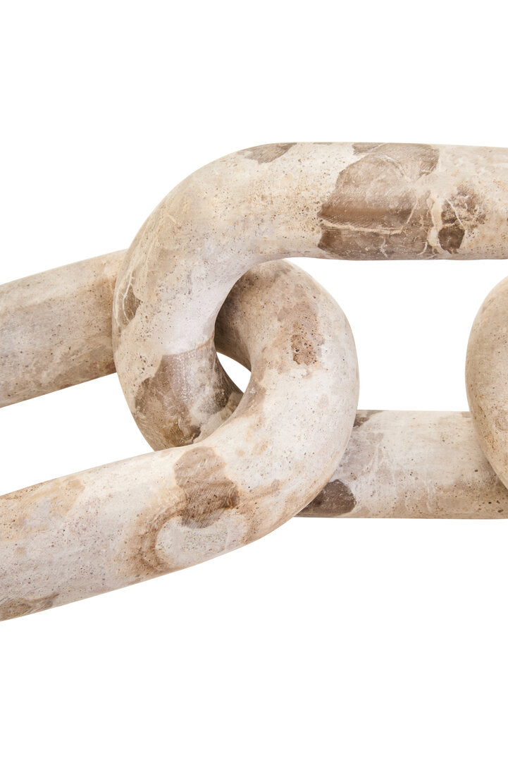 Corio Chocolate Marble Three Link Chain