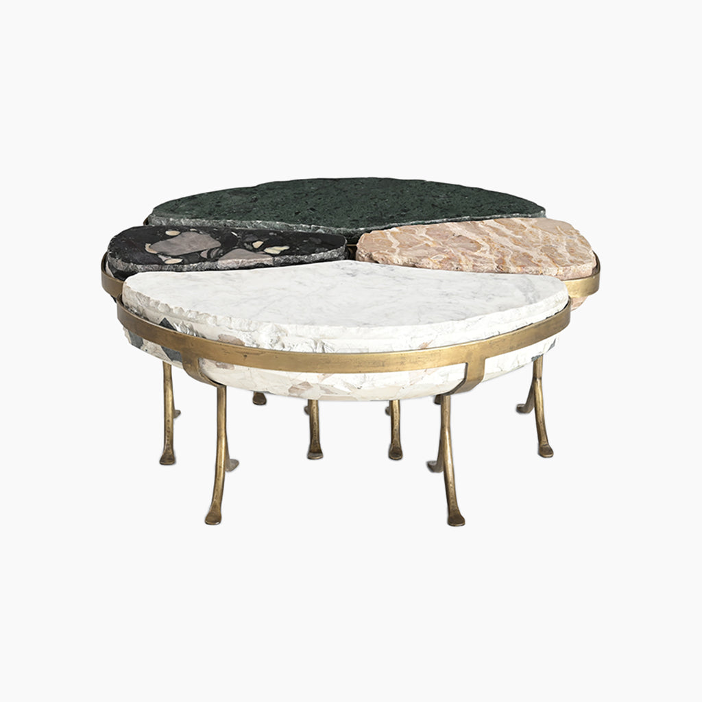 Aragon Terrazzo Coffee Table Set of 4
