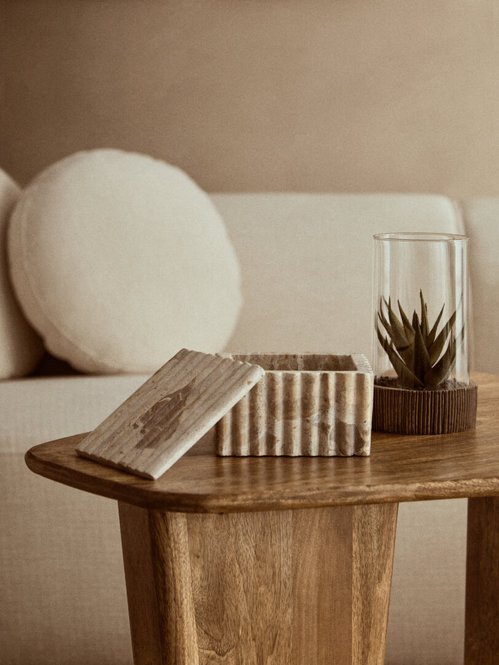 Corio Square Chocolate Marble Box