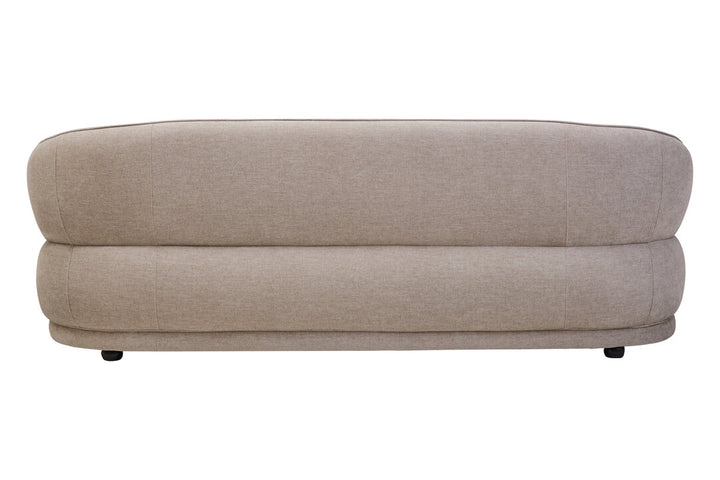 Fiano Taupe Chenille Three Seater Sofa