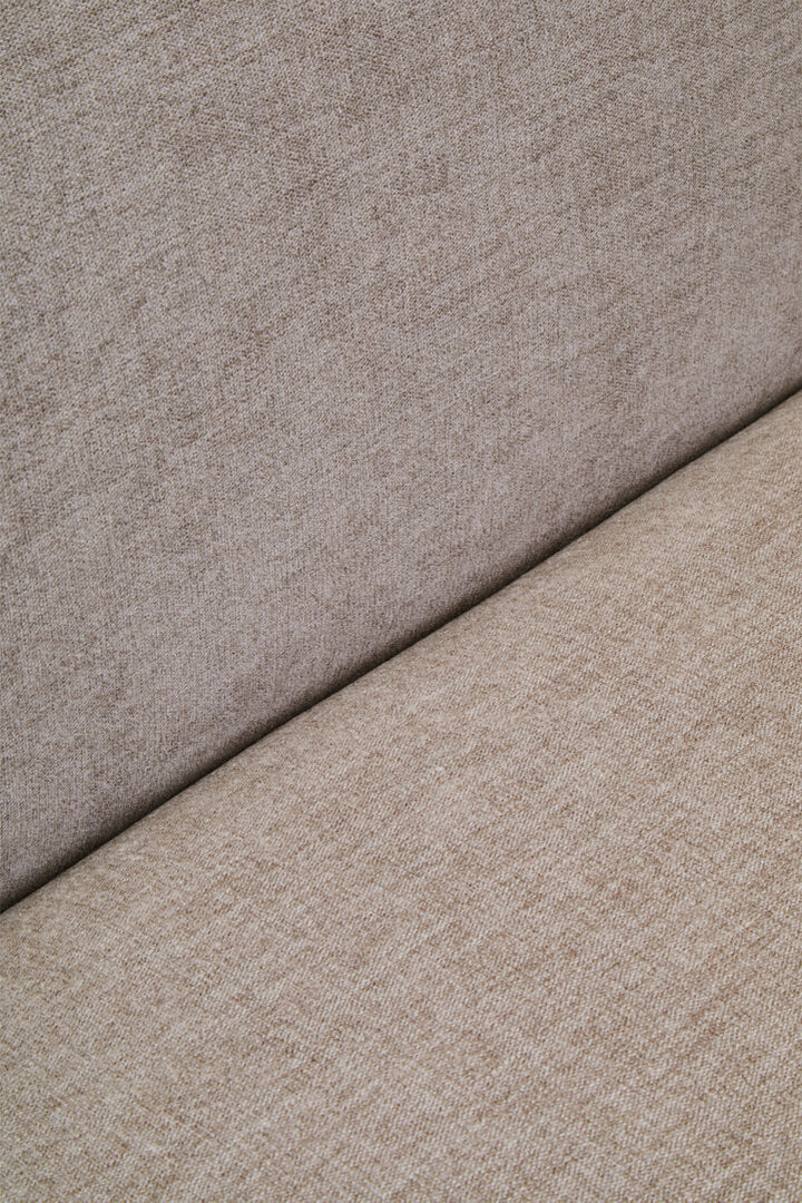 Fiano Taupe Chenille Three Seater Sofa