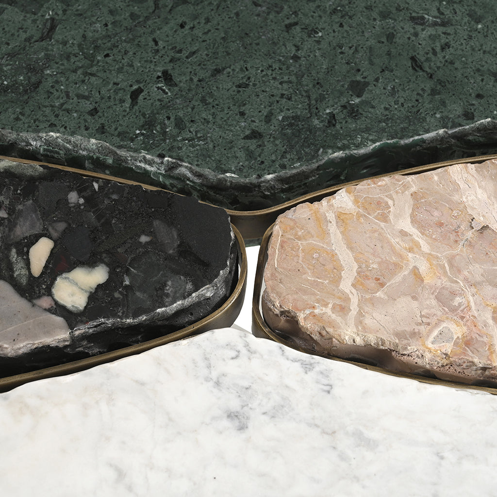 Aragon Terrazzo Coffee Table Set of 4