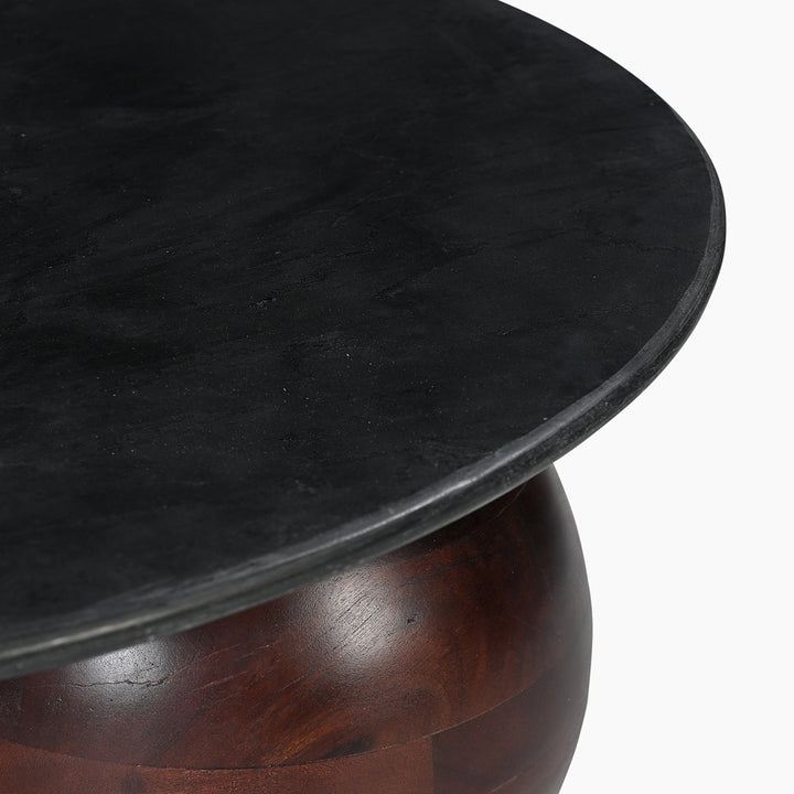 Sevilla Black Marble Top Coffee Table