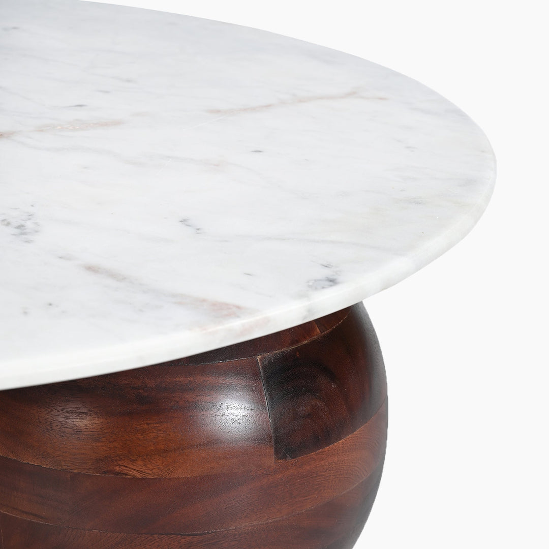 Sevilla White Marble Top Coffee Table