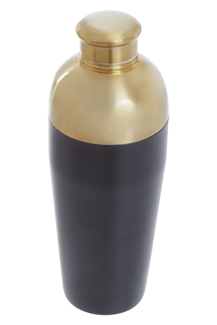 Soho Black and Gold Cocktail Shaker