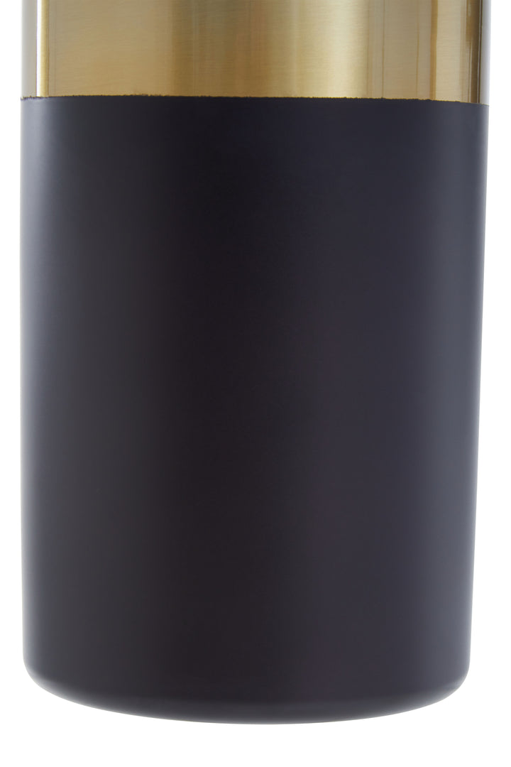 Soho Black And Gold Wine Cooler