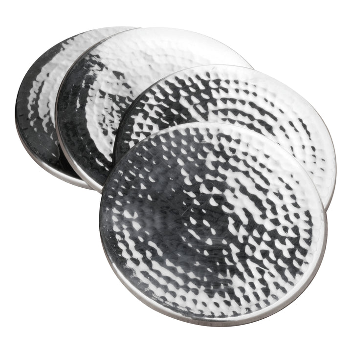 Soho Silver Set of Four Coasters