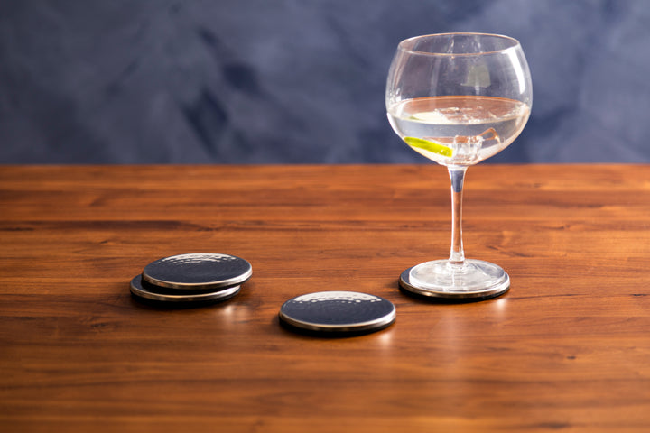 Soho Silver Set of Four Coasters