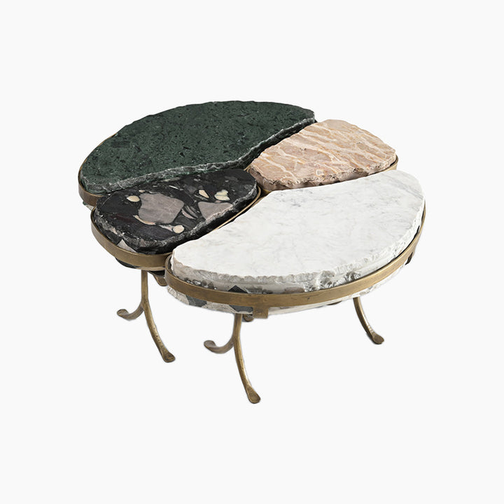 Aragon Terrazzo Coffee Table Set of 4