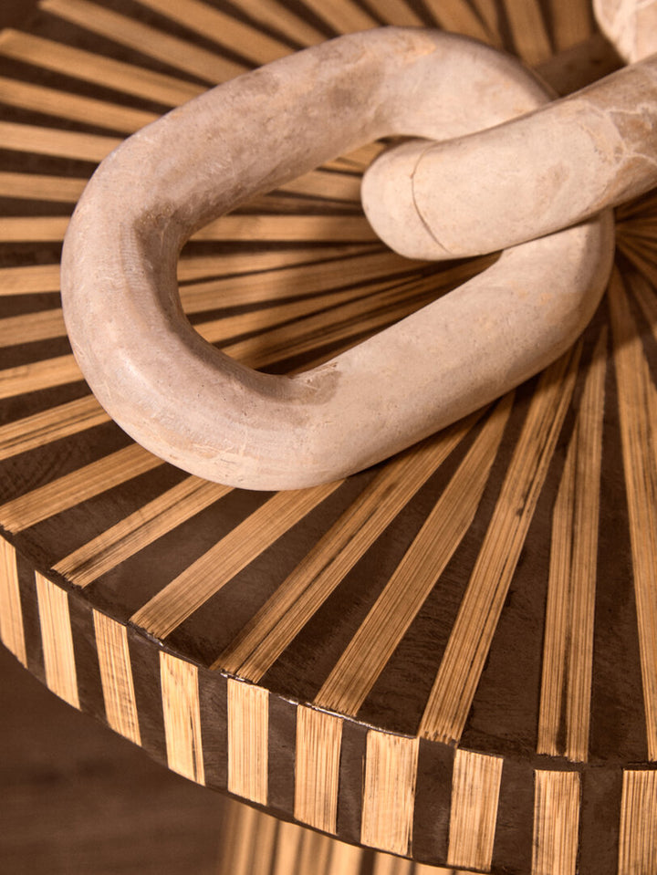 Corio Chocolate Marble Three Link Chain