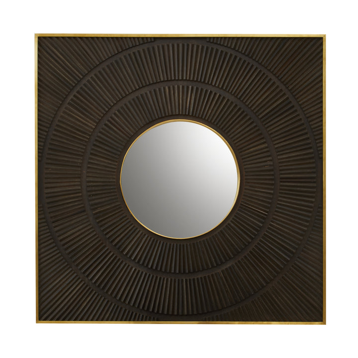 Lucca Mango Wood Wall Mirror
