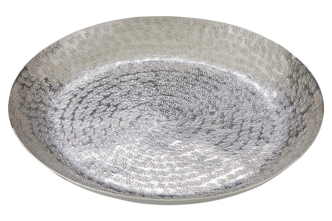 Licata Silver Finish Plate