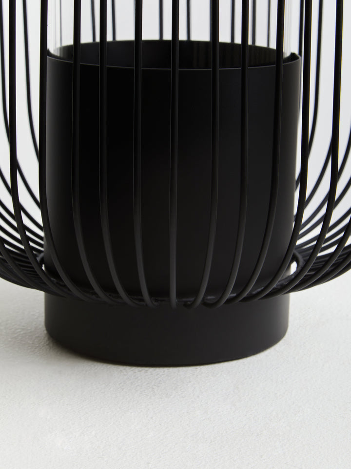 Otranto Large Black Lantern