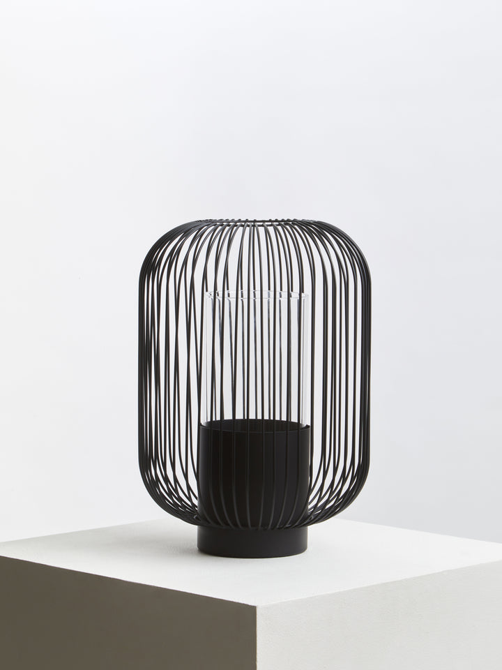 Otranto Large Black Lantern