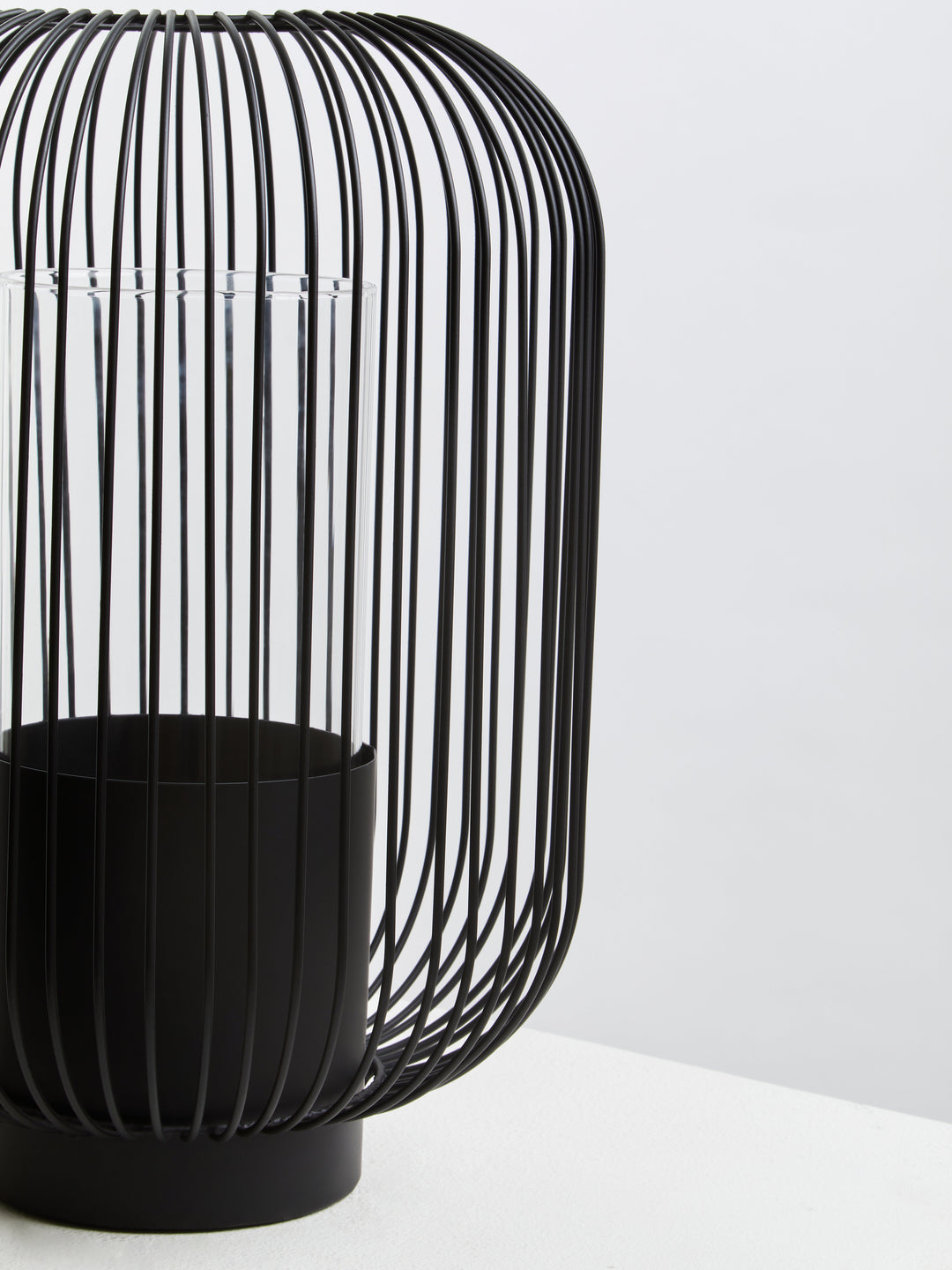 Otranto Large Black Lantern