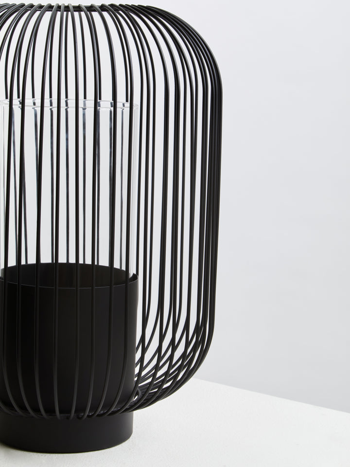 Otranto Large Black Lantern