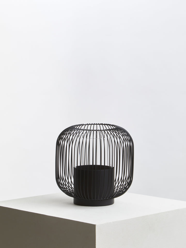 Otranto Small Black Lantern