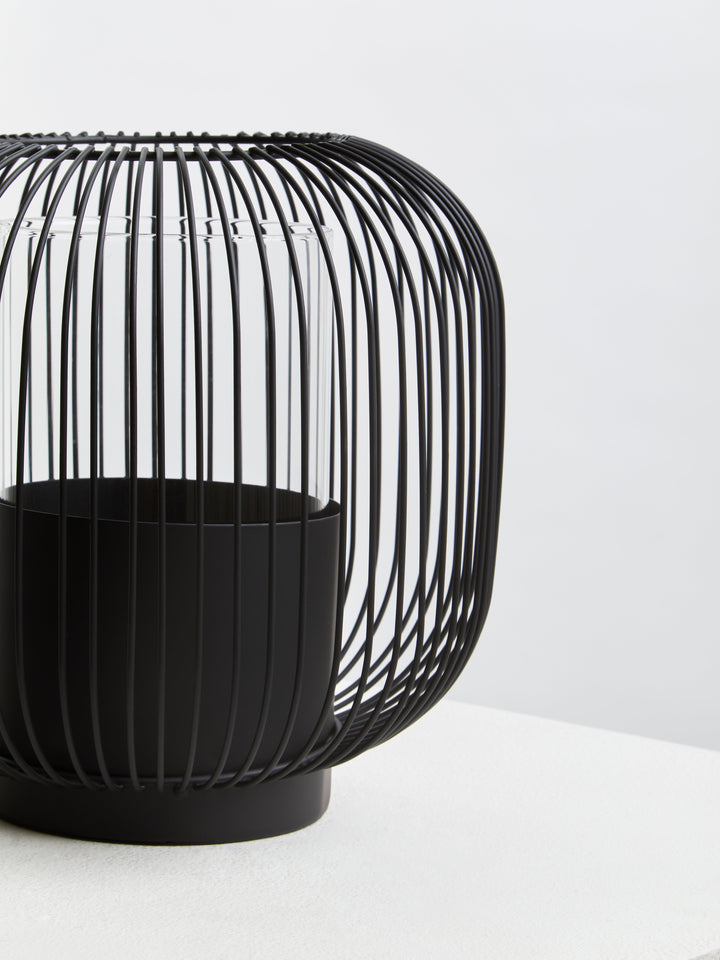Otranto Small Black Lantern