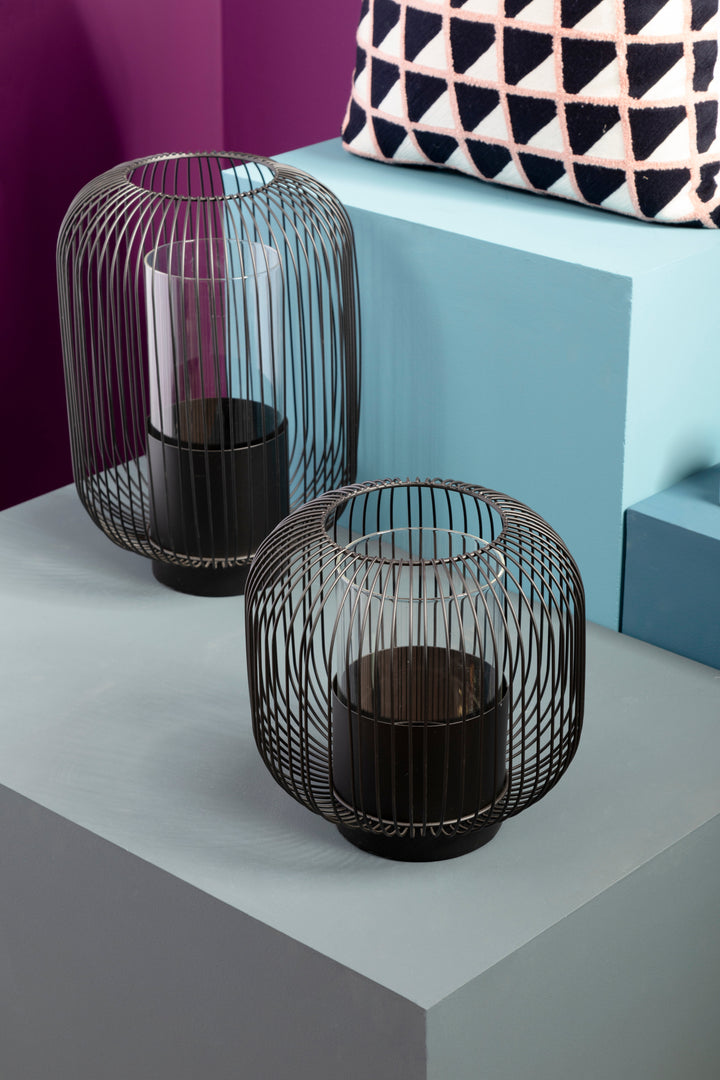 Otranto Small Black Lantern