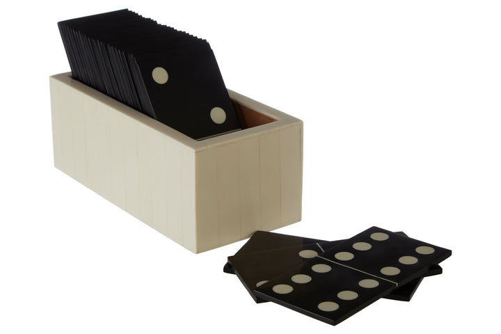 Atri Black And White Domino Set