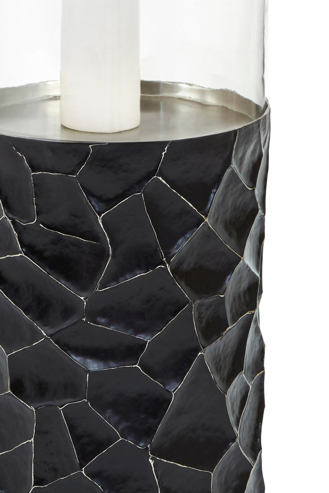 Pesca Large Floor Standing Hurricane Candle Holder