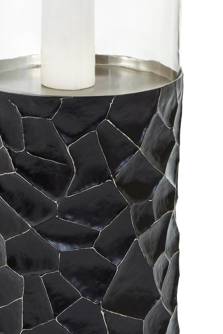 Pesca Large Floor Standing Hurricane Candle Holder