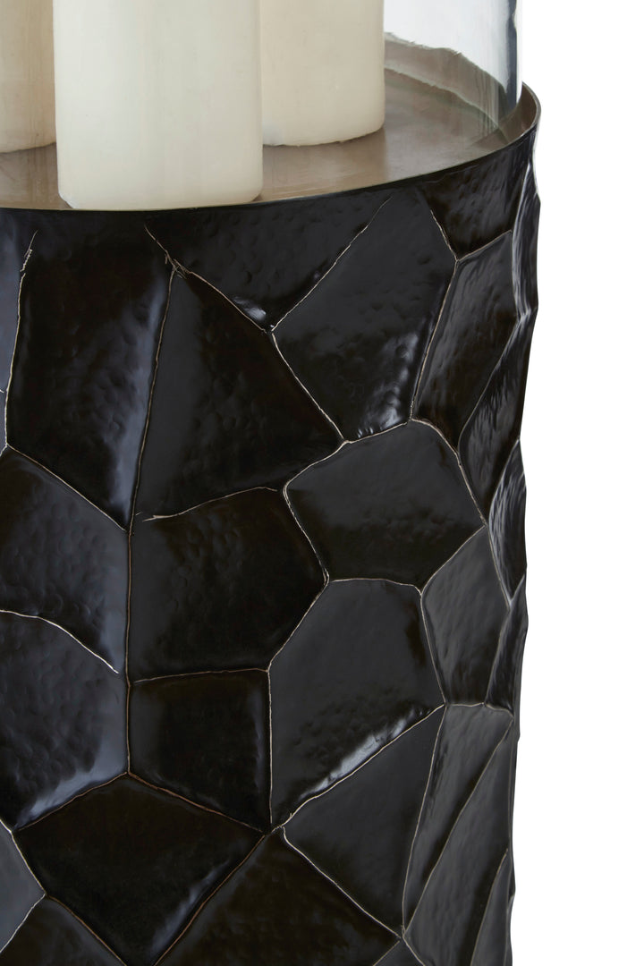 Pesca Small Floor Standing Hurricane Candle Holder