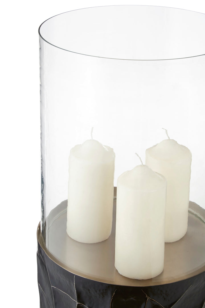Pesca Small Floor Standing Hurricane Candle Holder