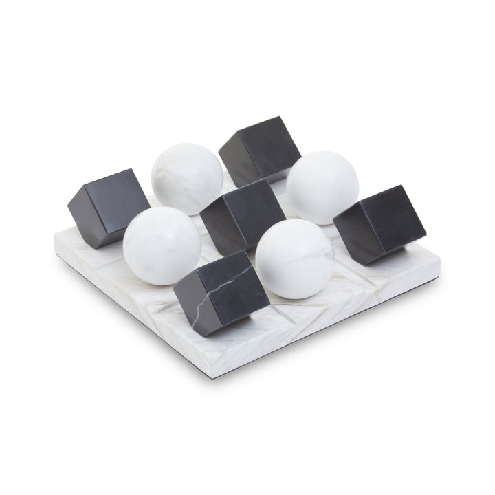 Atri Black And White Tic Tac Toe Game