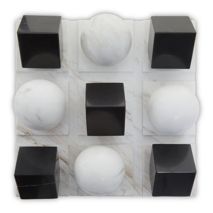 Atri Black And White Tic Tac Toe Game